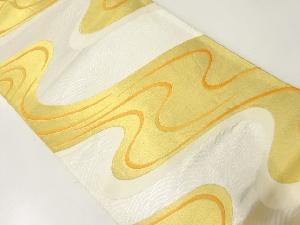 アンティーク 流水模様織出し袋帯(材料)